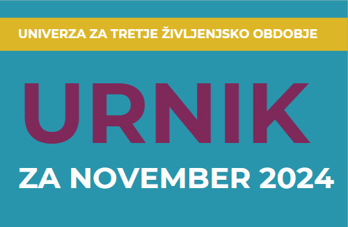 URNIK U3O ZA NOVEMBER 2024